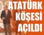 Atatürk Köşesi Açıldı