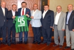Atso Heyeti Hisarcıklıoğlu’nu Ziyaret Etti