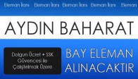 Aydın Baharat, Bay Eleman Arıyor