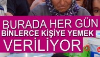 Baba Ocağında Her Gün İki Bin Kişiye Yemek