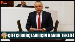 Bakırlıoğlu’ndan Çiftçi Borçları İçin Kanun Teklifi