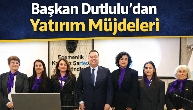 Başkan Dutlulu'dan Yatırım Müjdeleri