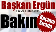 Başkan Ergün En’ler Listesinde