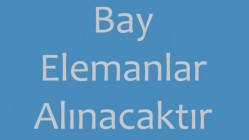 Bay Elemanlar Alınacaktır