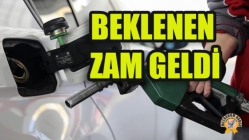 Beklenen zam geldi