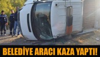 Belediye Aracı Kaza Yaptı!