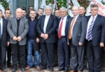 Belediye Başkan Adayı Mansur Onay Şöförler ve Otomobilciler Odasını Ziyaret Etti