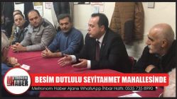 Besim Dutlulu Seyitahmet Mahallesinde