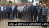 Biber ve Domates Üreticilerine Eğitim