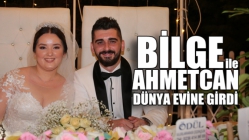 Bilge ve Ahmetcan dünya evine girdi