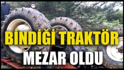 Bindiği Traktör Mezar Oldu