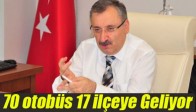 Büyükşehir’den İlçelere Ulaşım Hamlesi