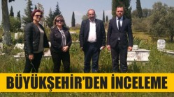 Büyükşehir’den Sünnetçiler Mezarlığı’nda İnceleme