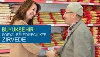 Büyükşehir Sosyal Belediyecilikte Zirvede