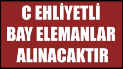 C Ehliyetli Bay Elemanlar Alınacaktır