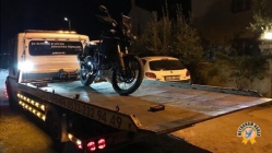 Çalınan Motosiklet Ayvalık’ta Bulundu