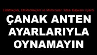 Çanak Antenlerinizin Ayarları İle Oynamayın!