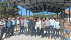 CHP Akhisar İlçe Teşkilatı Köy Hayrına Katıldı