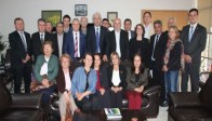 CHP İlçe Teşkilatından, Belediye Başkanı Salih Hızlı’ya Tebrik Ziyareti