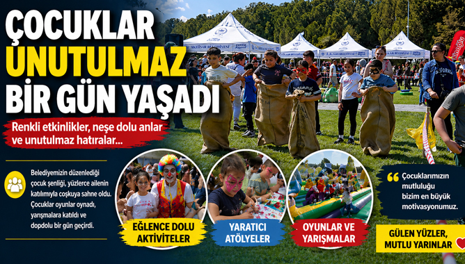 Çocuklar Unutulmaz Bir Gün Yaşadı