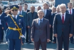Cumhuriyet Bayramı Öncesi Çelenk Töreni Düzenlendi