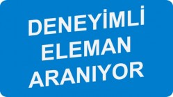 Deneyimli Elemanlar Aranıyor