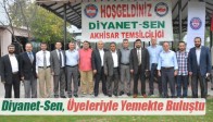Diyanet-Sen, Üyeleriyle Yemekte Buluştu