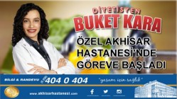 Diyetisyen Buket Kara; Göreve Başladı