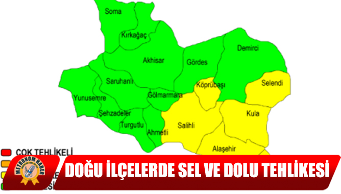 Doğu İlçelerde Sel Ve Dolu Tehlikesi