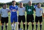 Dostluk maçında Makedonya Göçmenler Akhisarlı Veteranları 5-3 yendi