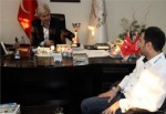 Dünya Üçüncüsü Berber Ferdi Deren’den Başkan Hızlı’ya Ziyaret