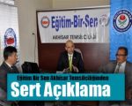 Eğitim Bir-Senden Sert Açıklama !