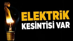 Elektrik Kesinti Var