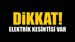 Elektrik Kesintisi