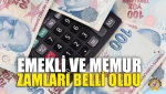 Emekli Ve Memur Zamları Belli Oldu