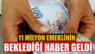 Emeklilerin beklediği çalışma tamamlandı