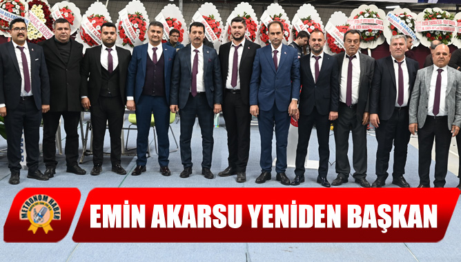 Emin Akarsu Yeniden Başkan