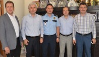 Emniyet Müdürü Demiray, Başkan Hızlı ve Ekibine Veda Etti
