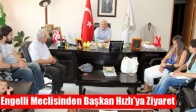 Engelli Meclisinden Başkan Hızlı’ya Ziyaret