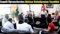 Engelli Öğrencilerden Akhisar Belediyesine Teşekkür