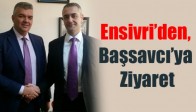 Ensivri’den, Mehmet Nadir Yağcı’ya Ziyaret