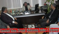 Ensivri'den Ziraat Odasına İade-i Ziyaret