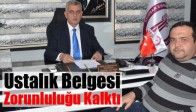 Esnaf Oda Başkanı Men, Ustalık Belgesi Zorunluluğu Kalktı