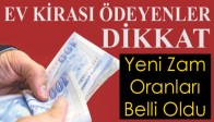 Ev Kirası Ödeyenler Dikkat! Yeni Zam Oranları Belli Oldu