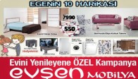 Evini Yenileyenlere Özel Kampanya; Evşen Mobilya