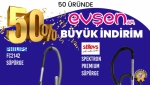 Evşen AVM’de 50 Üründe İndirim