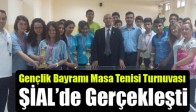 Gençlik Bayramı Masa Tenisi Turnuvası ŞİAL’de Gerçekleşti
