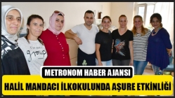 Halil Mandacı ilkokulunda Aşure Etkinliği Yapıldı