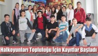 Halkoyunları Topluluğu İçin Kayıtlar Başladı
