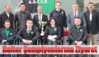 Halter Şampiyonlarını Ziyaret Ettiler